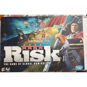 Risk The Game Of Global Domination Board Game 2010 Hasbro Strategy Complete